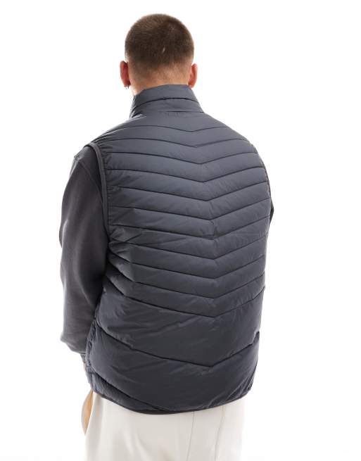 Jack & Jones – Ciemnoszary składany bezrękawnik ocieplany , 2 z 4