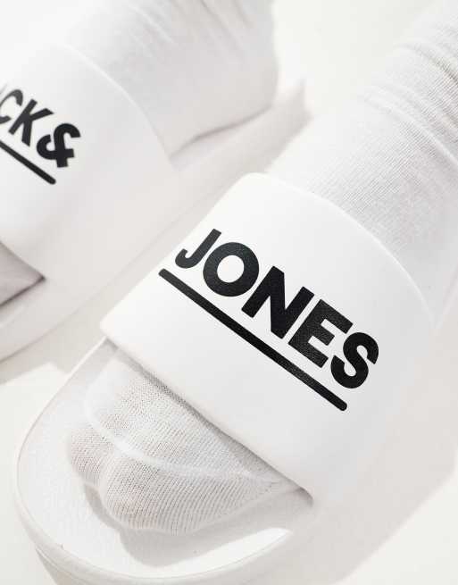 Jack & Jones - Claquettes de piscine - Blanc, 2 de 4
