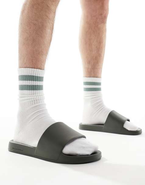 Jack & Jones - Claquettes - Kaki - view 1