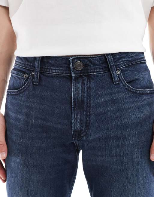 Jack & Jones – Clark – Ciemnoniebieskie jeansy o prostym kroju, 5 z 5