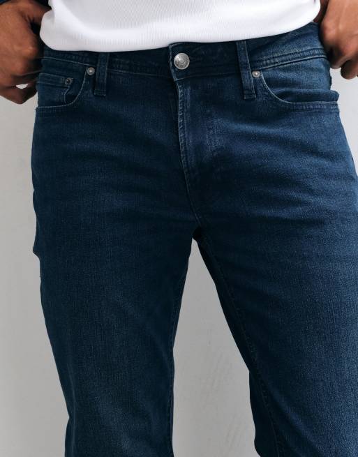 Jack & Jones – Clark – Ciemnoniebieskie jeansy o regularnym kroju, 4 z 5