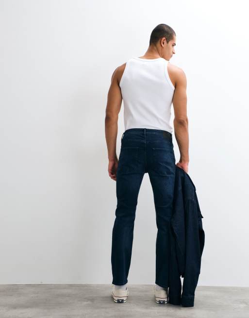 Jack & Jones – Clark – Ciemnoniebieskie jeansy o regularnym kroju, 5 z 5