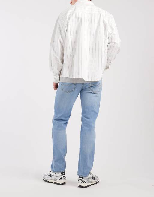 Jack & Jones – Clark – Ciemnoniebieskie jeansy o regularnym kroju, 2 z 5