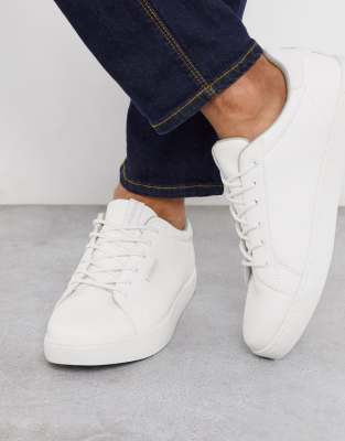 jack and jones leather sneakers