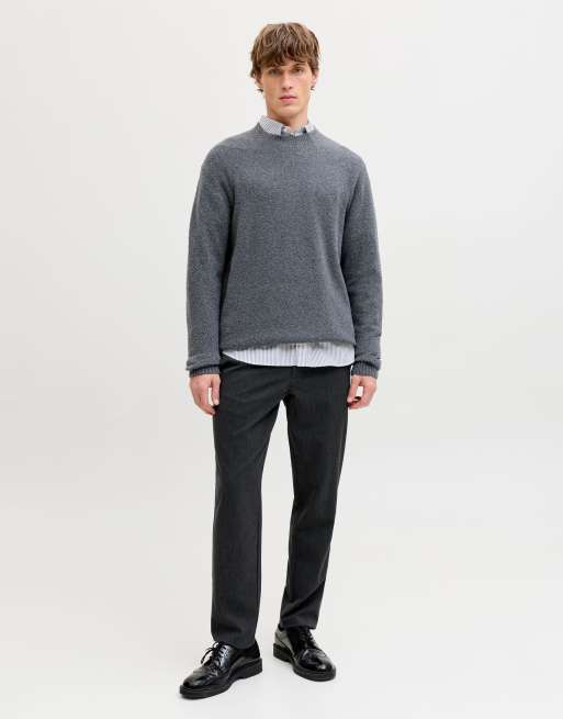 Jack & Jones – Classic – Hose in Dunkelgrau, 3 von 7
