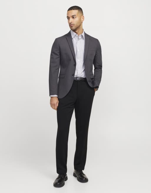 Jack & Jones Classic trousers in black