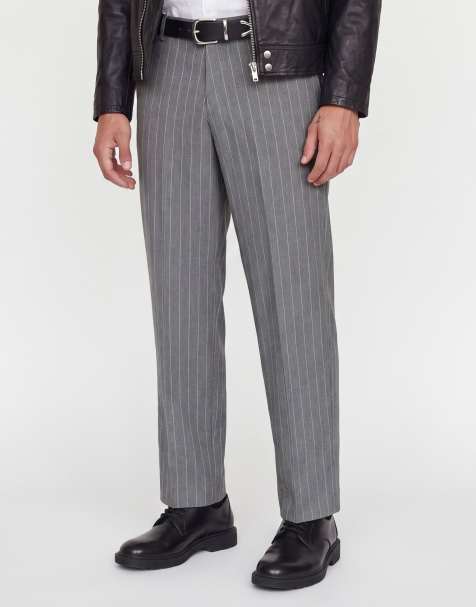 Jack & Jones Classic trousers in grey melange - view 1