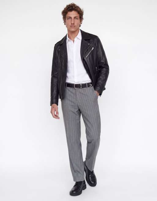 Jack & Jones Classic trousers in grey melange, 4 of 6