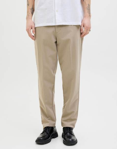 Jack & Jones Classic trousers in plaza taupe - view 1