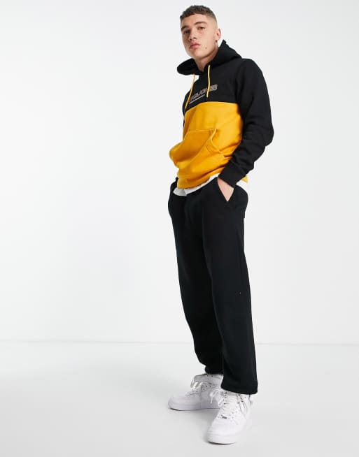 Pull off white noir et jaune best sale