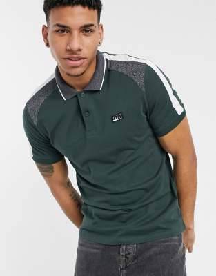 joggers and polo shirt