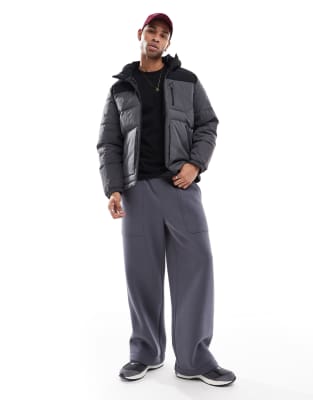 JACK & JONES COLOR BLOCK PUFFER JACKET 