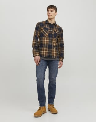 Jack & Jones Comfort fit jeans in blue denim - view 1