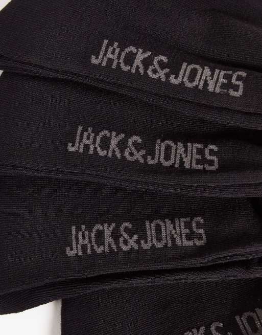 Jack & Jones - Confezione da 10 paia di calzini con logo neri, 2 di 4