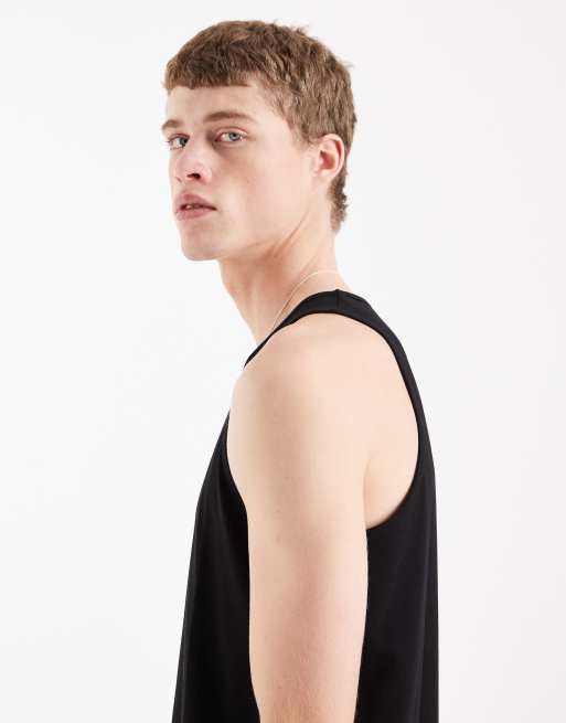 Jack & Jones - Confezione da 2 canotte basic bianche e nere, 4 di 5