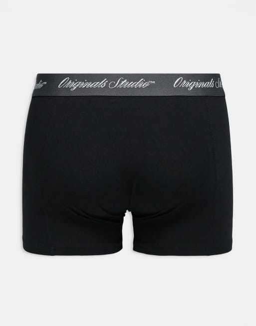 Jack & Jones - Confezione da 3 boxer aderenti neri, 2 di 3