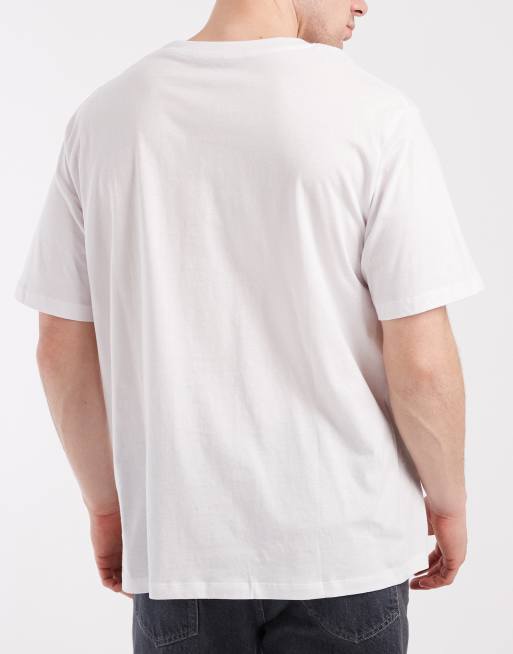 Jack & Jones - Confezione da 3 T-shirt oversize beige e blu, 4 di 5