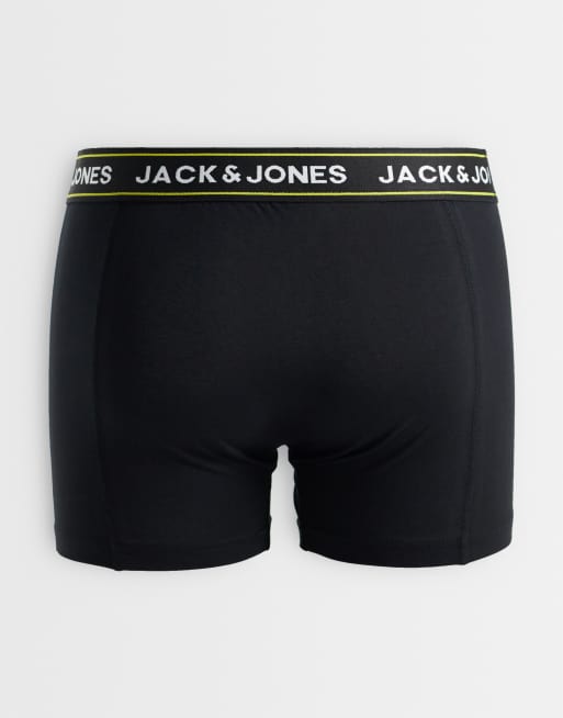 Jack & Jones confezione da 5 boxer con elastico a contrasto multicolore, 2 di 3