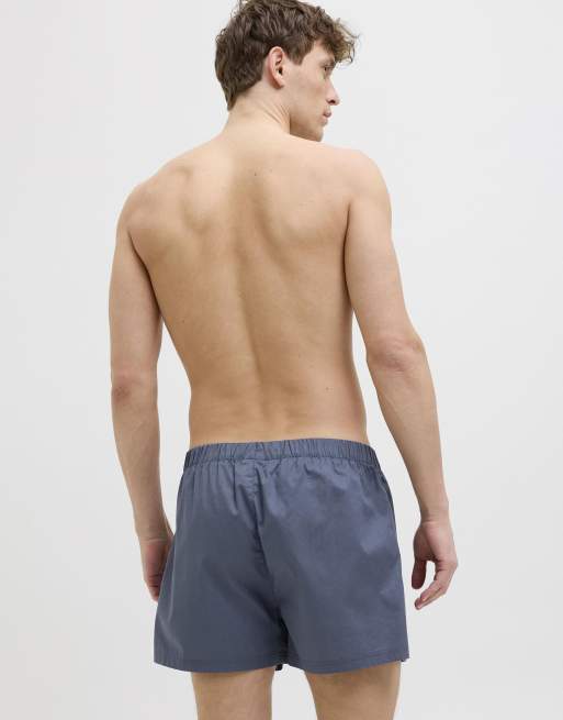 Jack & Jones confezione da tre boxer in indigo vintage, 2 di 7