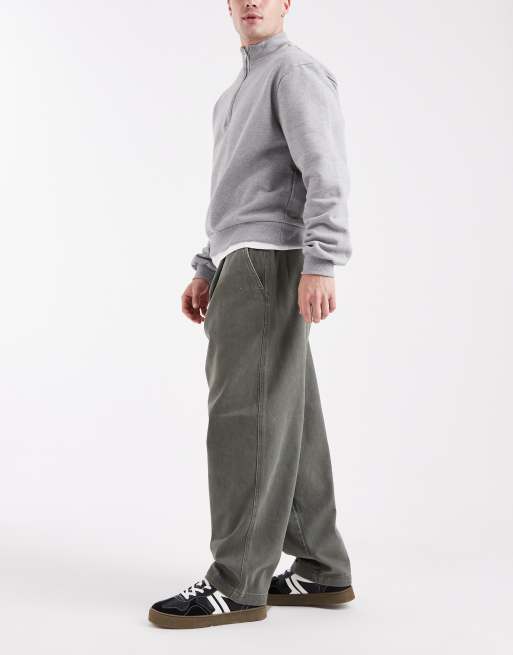 Jack & Jones – Cordhose in Khaki mit abgerundetem Beinschnitt und Kordelzug, 3 von 5