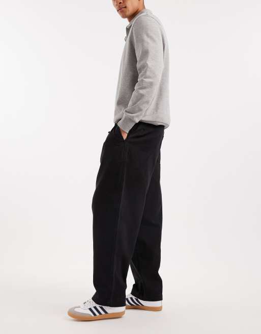 Jack & Jones – Cordhose in Schwarz mit abgerundetem Beinschnitt und Kordelzug, 3 von 5
