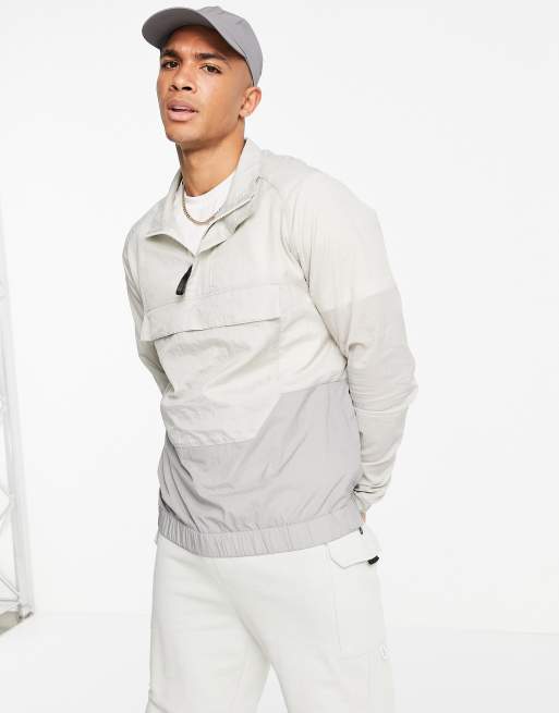 Jack & Jones - Core - Giacca in nylon grigia in coordinato