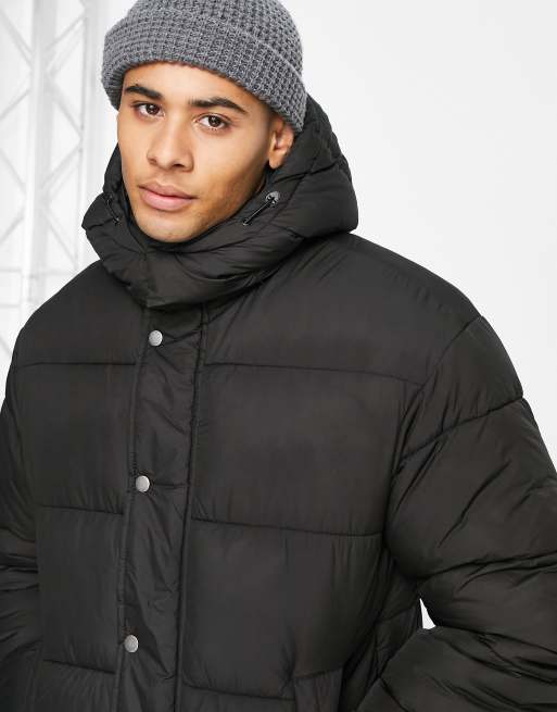 Jack & jones core cheap padded jacket with hood