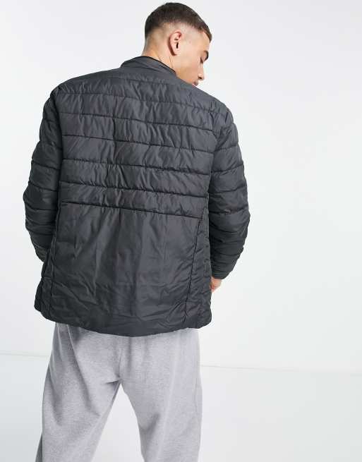 Jack & Jones - Core - Koksgrå quiltet bomber-jakke, 4 af 4