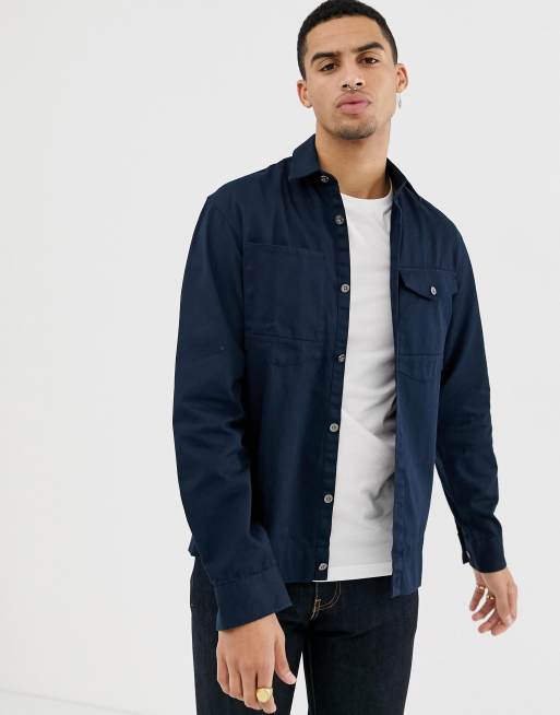 Jack & Jones Core Overshirt With Pocket | ASOS