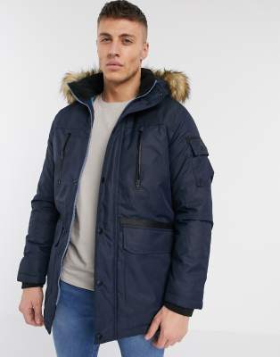 Jack and best sale jones parka homme