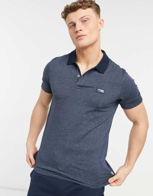 Jack & Jones - Core - Polo in jersey blu navy