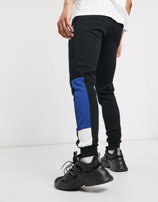 jack and jones black joggers