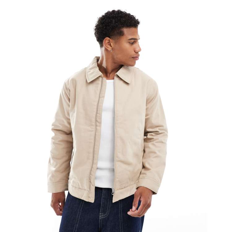 JCPenney Beige Cotton Long JKT A 38-40