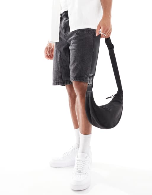 Jack & Jones cross body bag in black