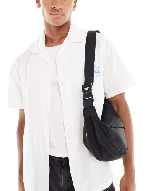 Jack & Jones cross body bag in black