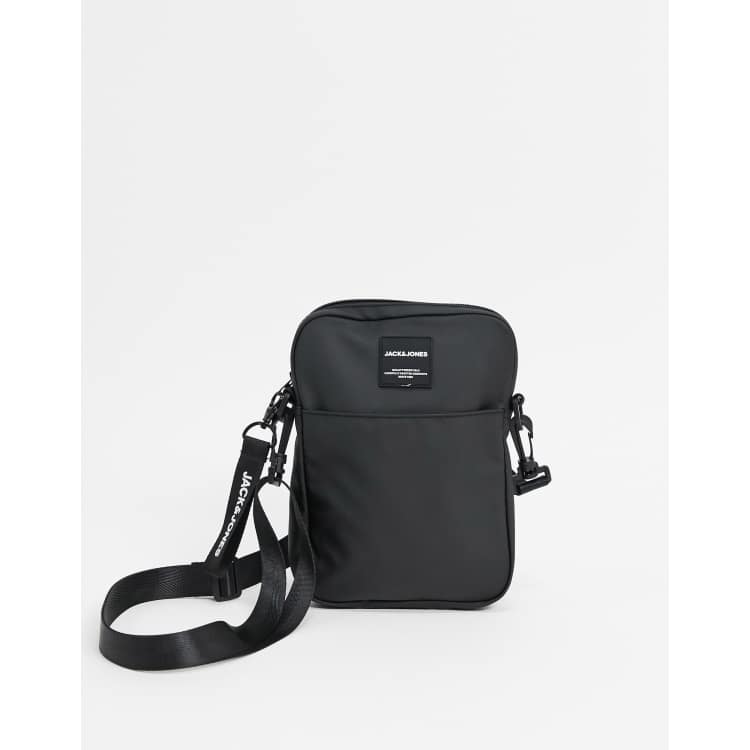 Jack Jones crossbody bag in black ASOS