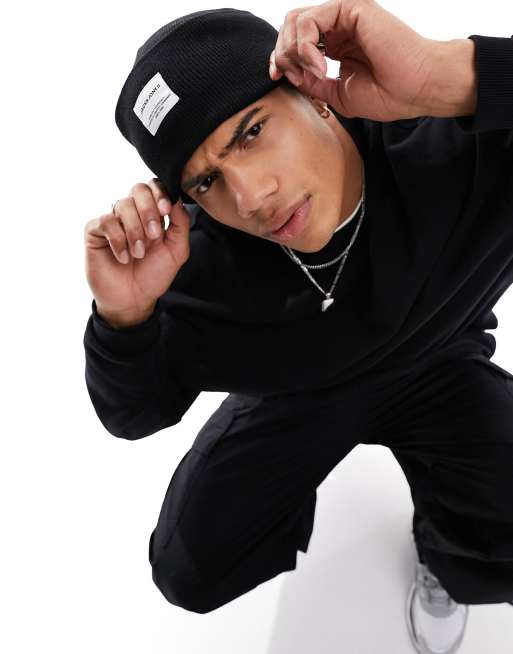 Jack & Jones – Czapka beanie z wysokim wywinięciem
