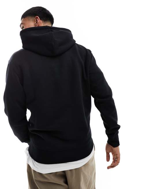 Jack & Jones – Czarna bluza z kapturem i haftowanym logo, 3 z 4