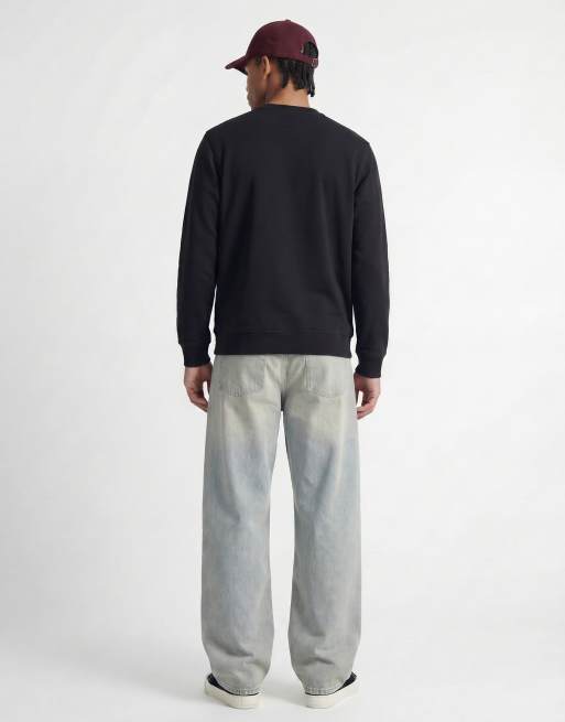 Jack & Jones – Czarna bluza z tekstowym logo, 3 z 4