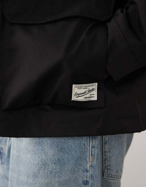Jack & Jones – Czarna kurtka barn, 4 z 5