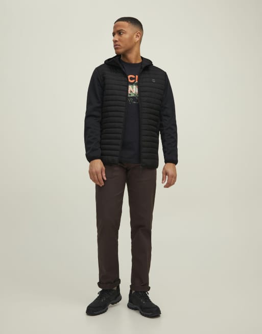 Jack & Jones – Czarna kurtka hybrydowa, 2 z 6