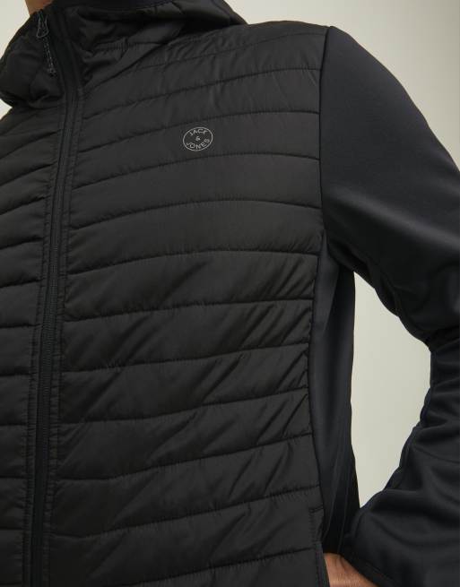 Jack & Jones – Czarna kurtka hybrydowa, 3 z 6