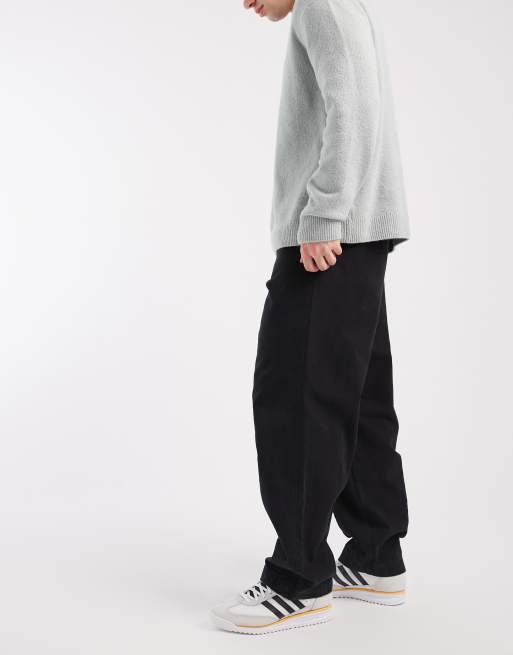 Jack & Jones – Czarne chinosy z baryłkowymi nogawkami, 3 z 5