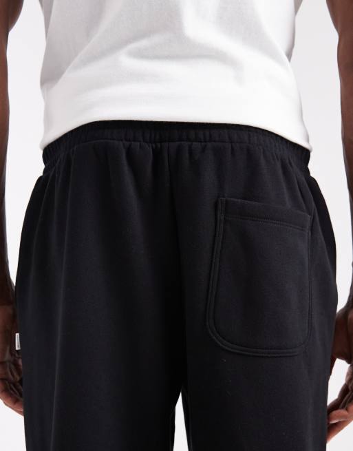 Jack & Jones – Czarne joggersy z szerokimi nogawkami i zaszewkami, 4 z 5