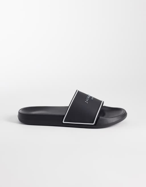 Jack & Jones – Czarne klapki, 3 z 4