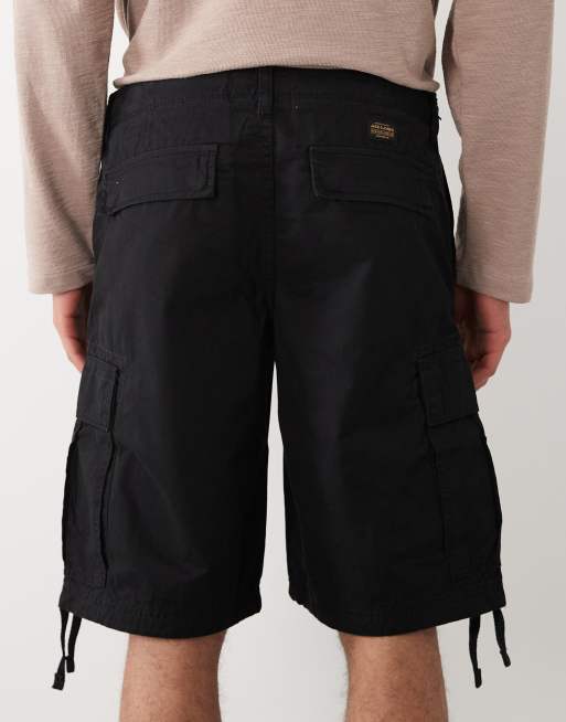 Jack & Jones – Czarne szorty bojówki , 4 z 5