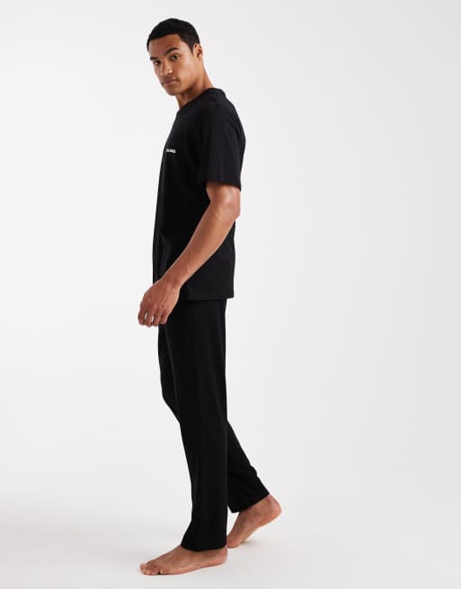Jack & Jones – Czarny zestaw odzieży domowej, 3 z 4