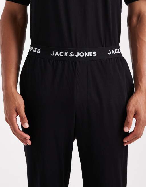Jack & Jones – Czarny zestaw odzieży domowej, 4 z 4