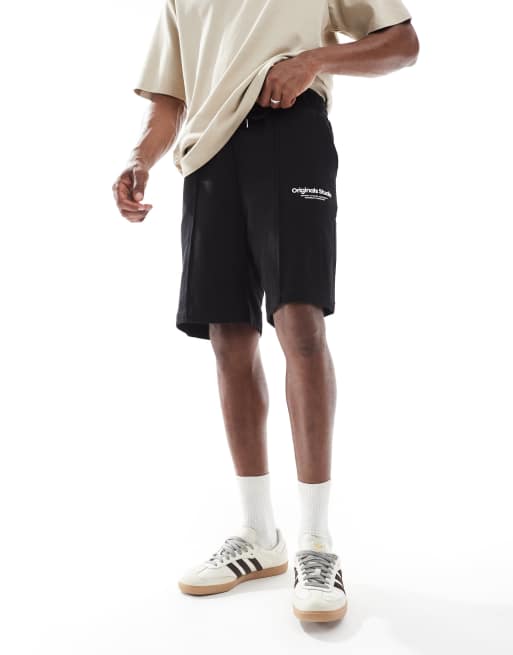 Jack & Jones – Czatne szorty dresowe o luźnym kroju    , 5 z 5