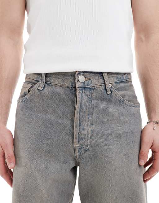 Jack & Jones – Dave – Blå, vintagetvättade jeans med bred passform, 5 av 5